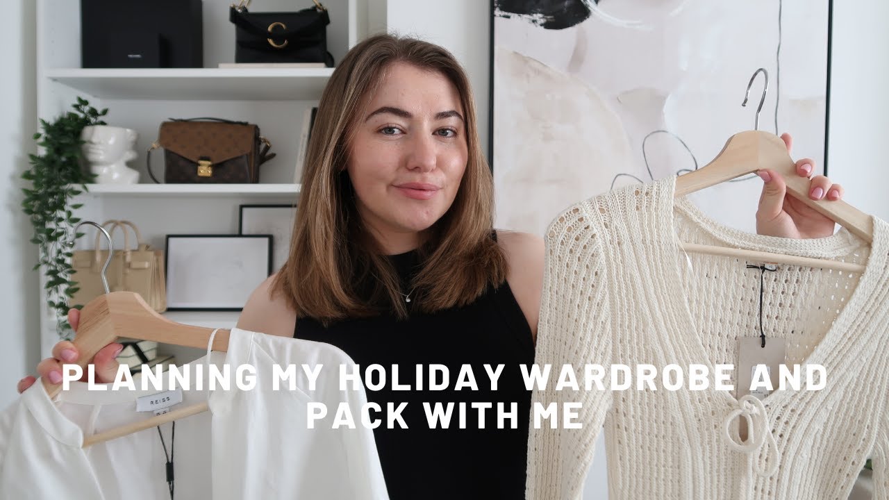 PLANNING MY HOLIDAY WARDROBE AND PACK WITH ME | PetiteElliee