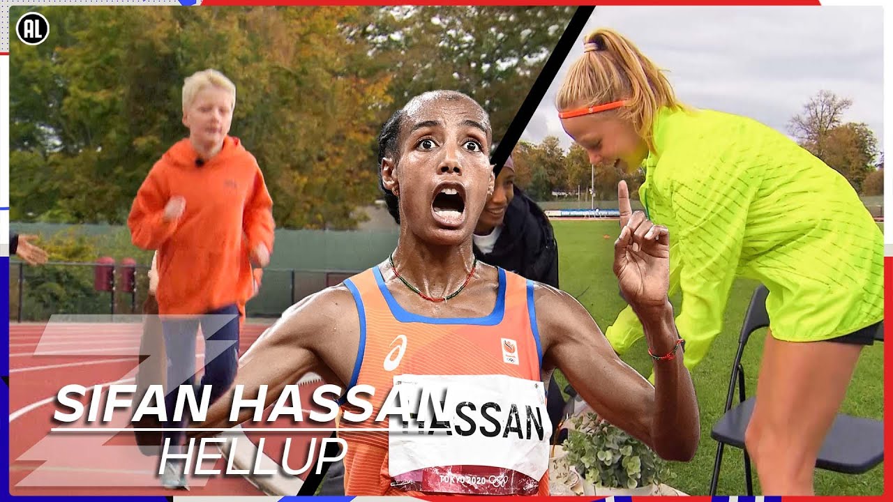 SIFAN HASSAN ONTHULT AL HAAR SPRINT GEHEIMEN🏃🏾‍♀️ | HELLUP?! HARDLOPEN | ZAPPSPORT |