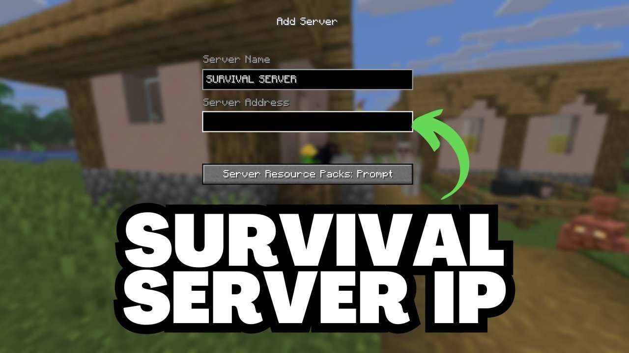 IP-адрес сервера выживания Minecraft 1.21.11
