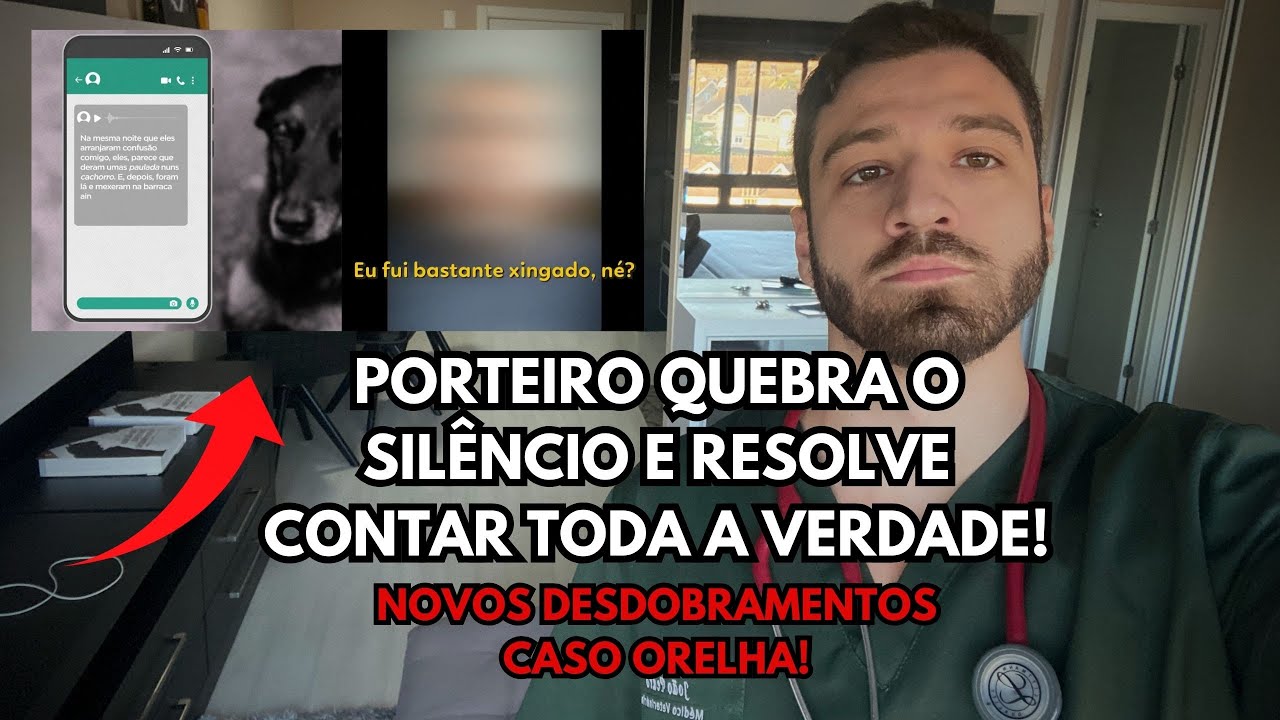 Vazou o áudio do porteiro no Caso Orelha — e a história ganha um novo desdobramento!