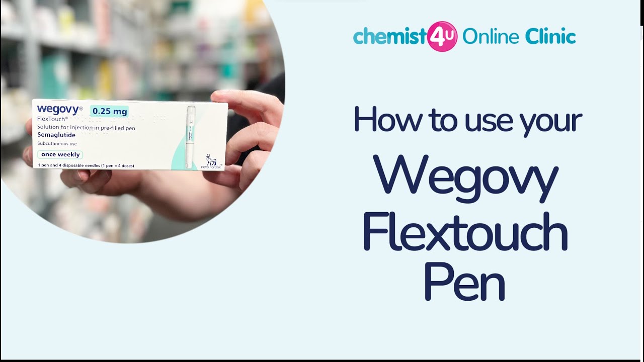 Chemist4U Online Clinic - How to inject Wegovy