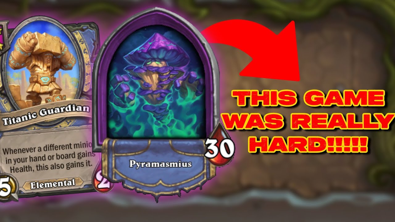 One of the HARDEST GAMES I've had to SAVE... | Hearthstone Battlegrounds