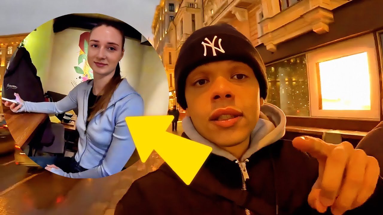 EM APENAS 1 DIA FIZ AMIZADE COM GAROTA RUSSA EM MOSCOW  ( VLOG NA RUSSIA )