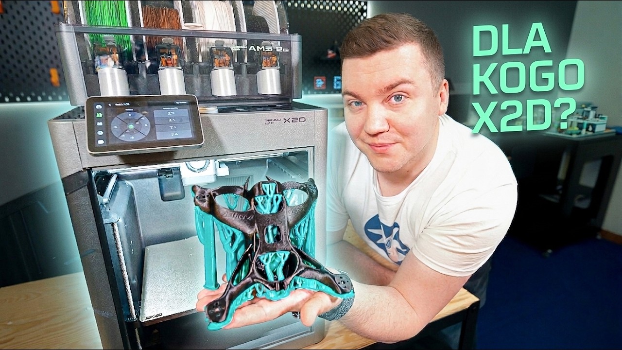 Bambu Lab X2D - nie dla każdego te dwie dysze!
