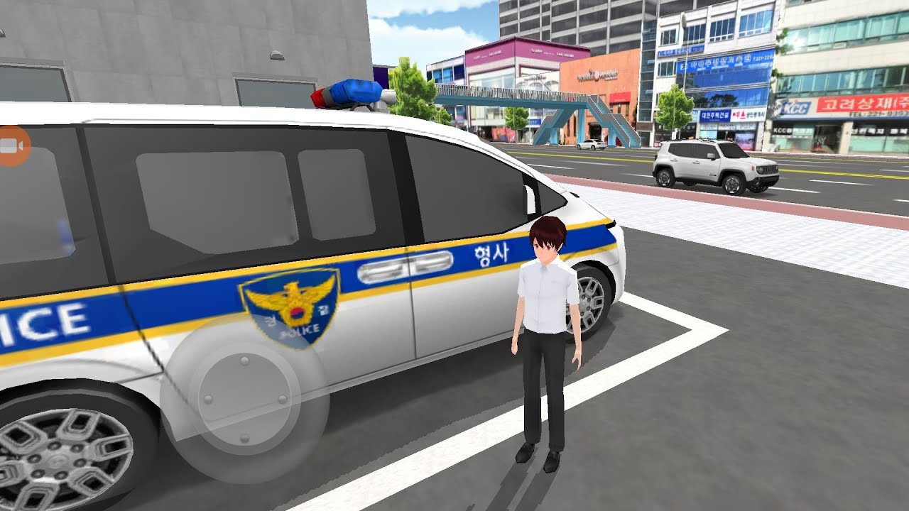 New Police Van Crashed in Parking Garage - 3D Driving Class - Car Game -3D Driving Class 2026