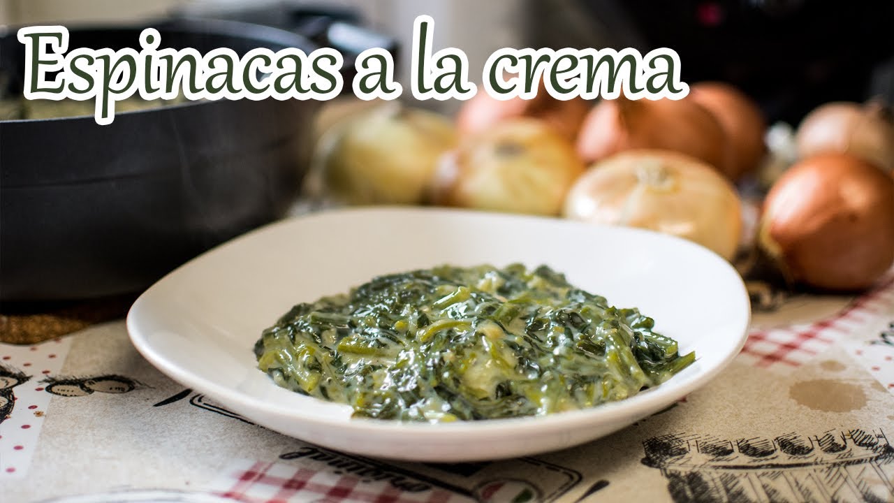 Las Espinacas más cremosas que probarás nunca 🥬🥬