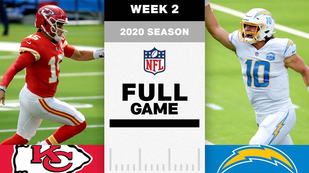 Justin Herbert's First Start Against Mahomes! Chargers vs. Chiefs FULL GAME | NFL 2020 Week 2