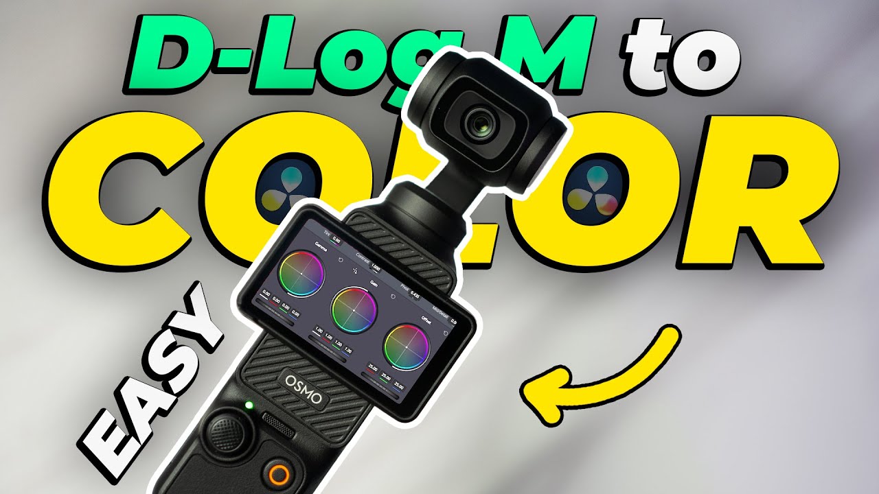 DJI OSMO Pocket 3 EASY Color Grading