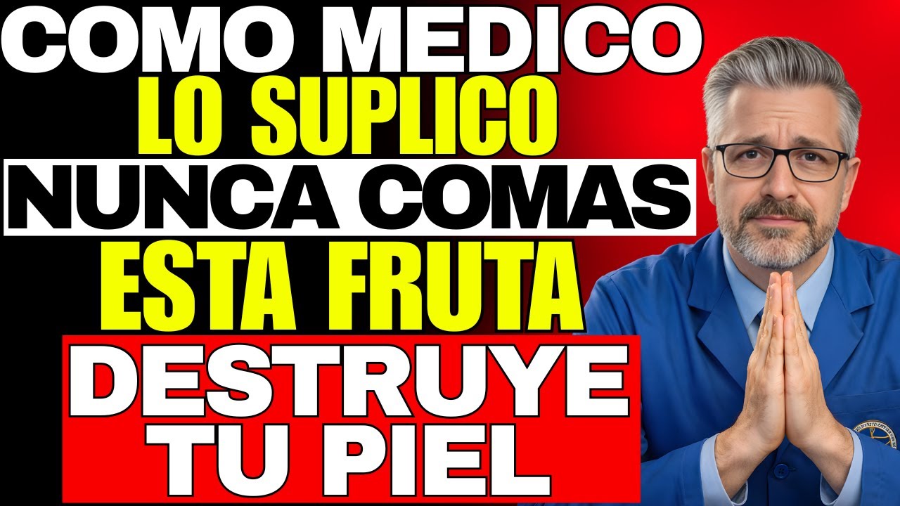 5 FRUTAS Que ENVEJECEN TU PIEL y 6 FRUTAS Que la REJUVENECEN incluso Despues de los 80 | Salud