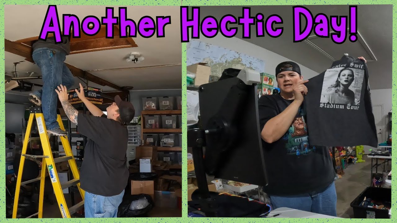 What's in the shop attic?! & My Dibdit t-shirt auction!