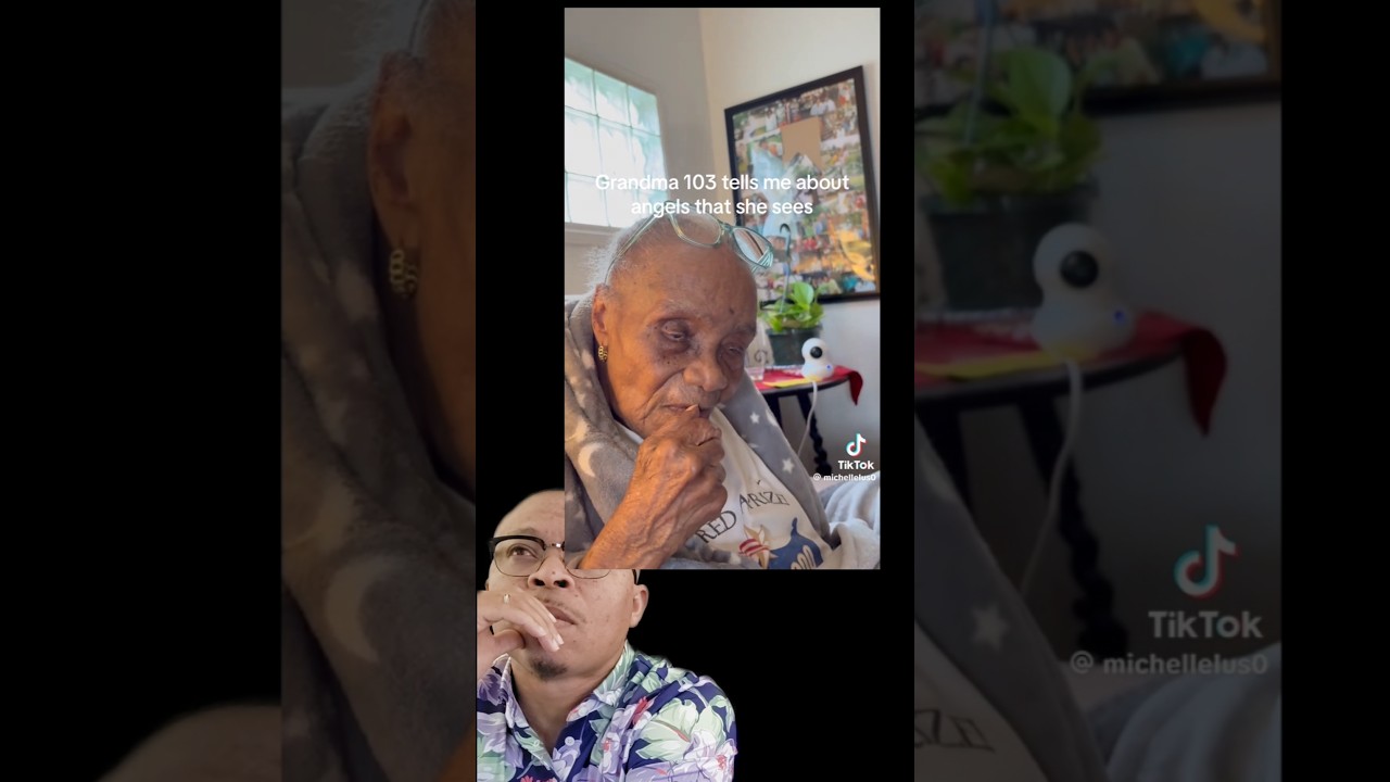 Grandma 103 tells me about angels that she sees #jesus #angel #gospel