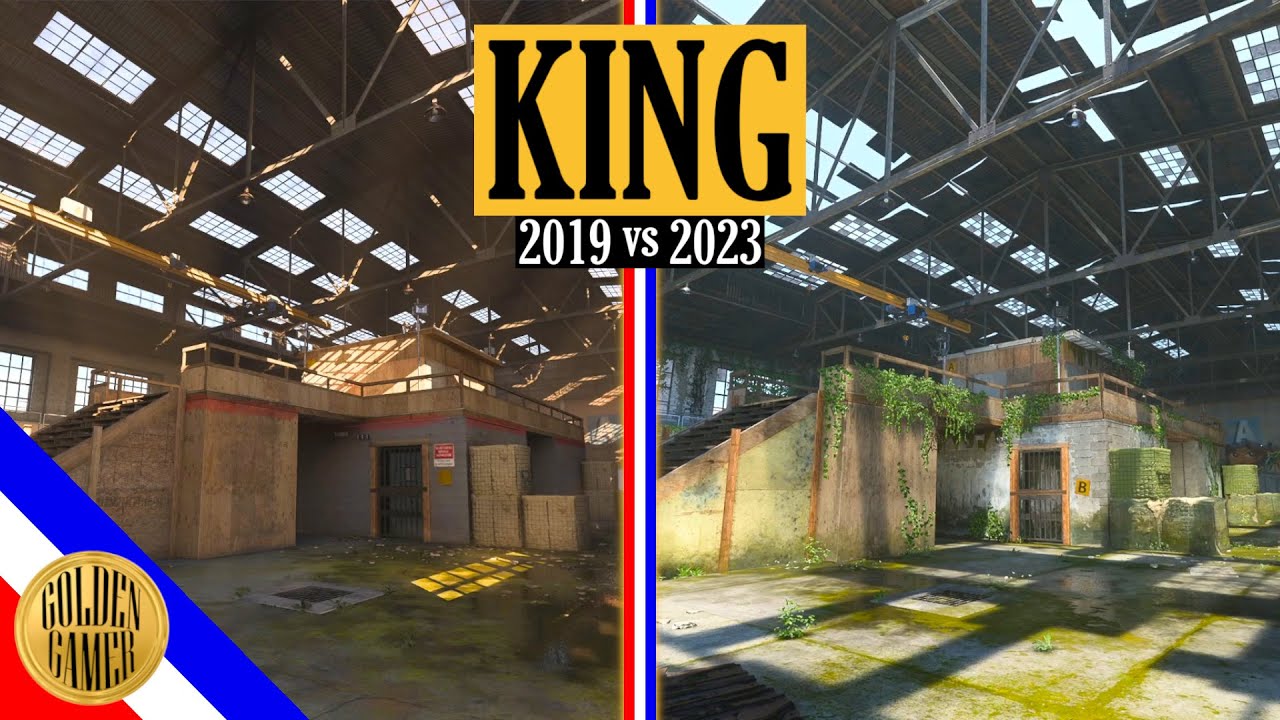 King Map Comparison (2019 vs 2023) - MW2 Season 6 DLC Map