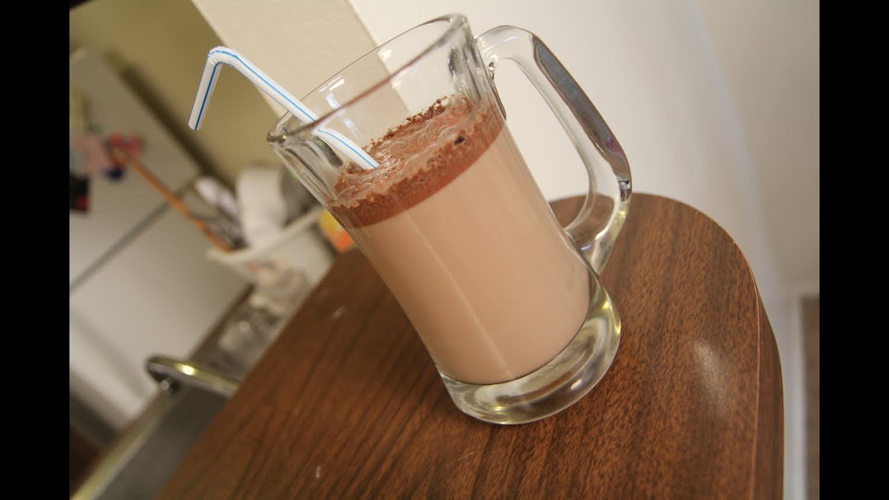 Vegan Chocolate Milk with Cocoa Powder