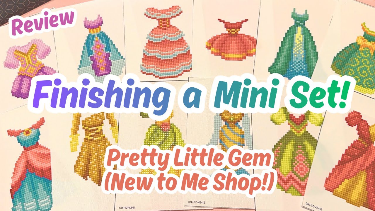 Worth It? (Hmm&hellip;) Post Review: Pretty Little Gem Mini Diamond Painting Sets