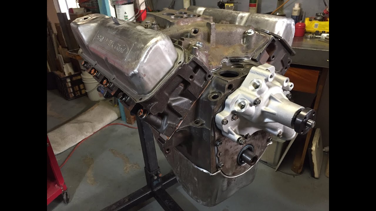 GTHO 351c Phase 2 / 3 Ford Cleveland engine build part 1