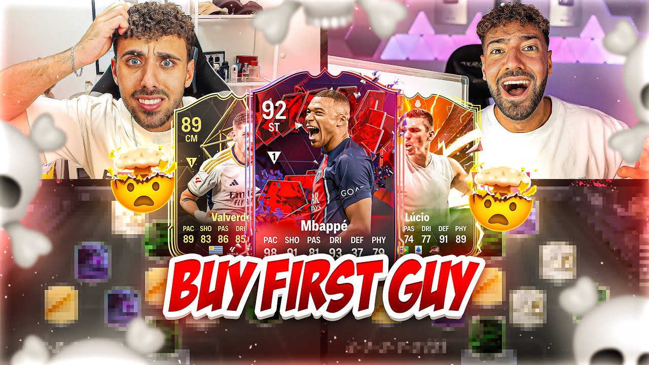EAFC 24: RIP🪦☠️ BUY FIRST GUY SBB vs WAKEZ🔥🔥😱