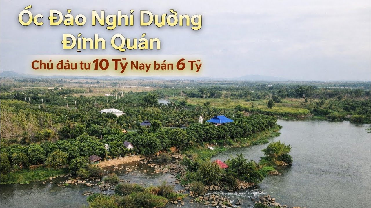 Lộc đầu năm! Chủ bán gấp khu nghỉ dưỡng cao cấp ở định quán đồng nai giá ngộp dọn vào là ở ngay!