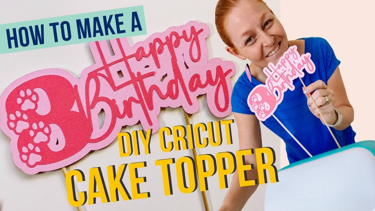 Украшение для торта своими руками от Cricut Joy: простой проект для начинающих