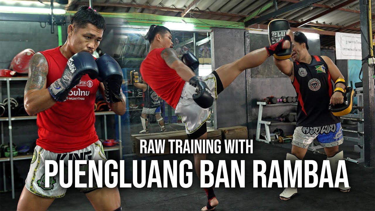 Raw Training with Puengluang Ban Rambaa | Siam Boxing