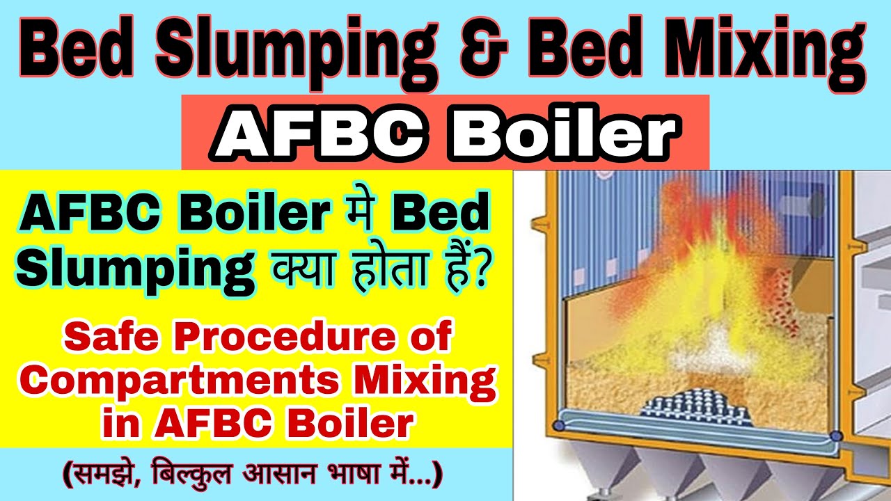 Bed Slumping in AFBC Boiler || Compartment Mixing in AFBC Boiler [Hindi]