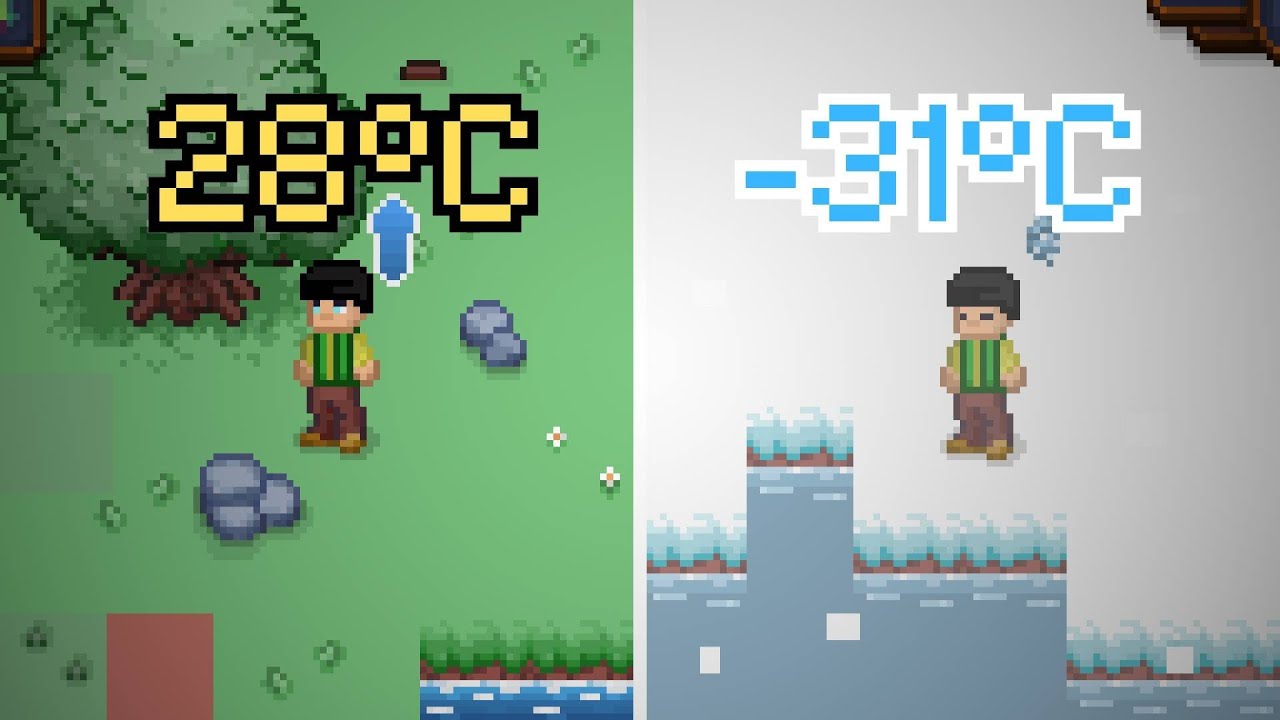 Indie Game DEVLOG | Trying to Find a Snow Biome (Failed).. ❄️