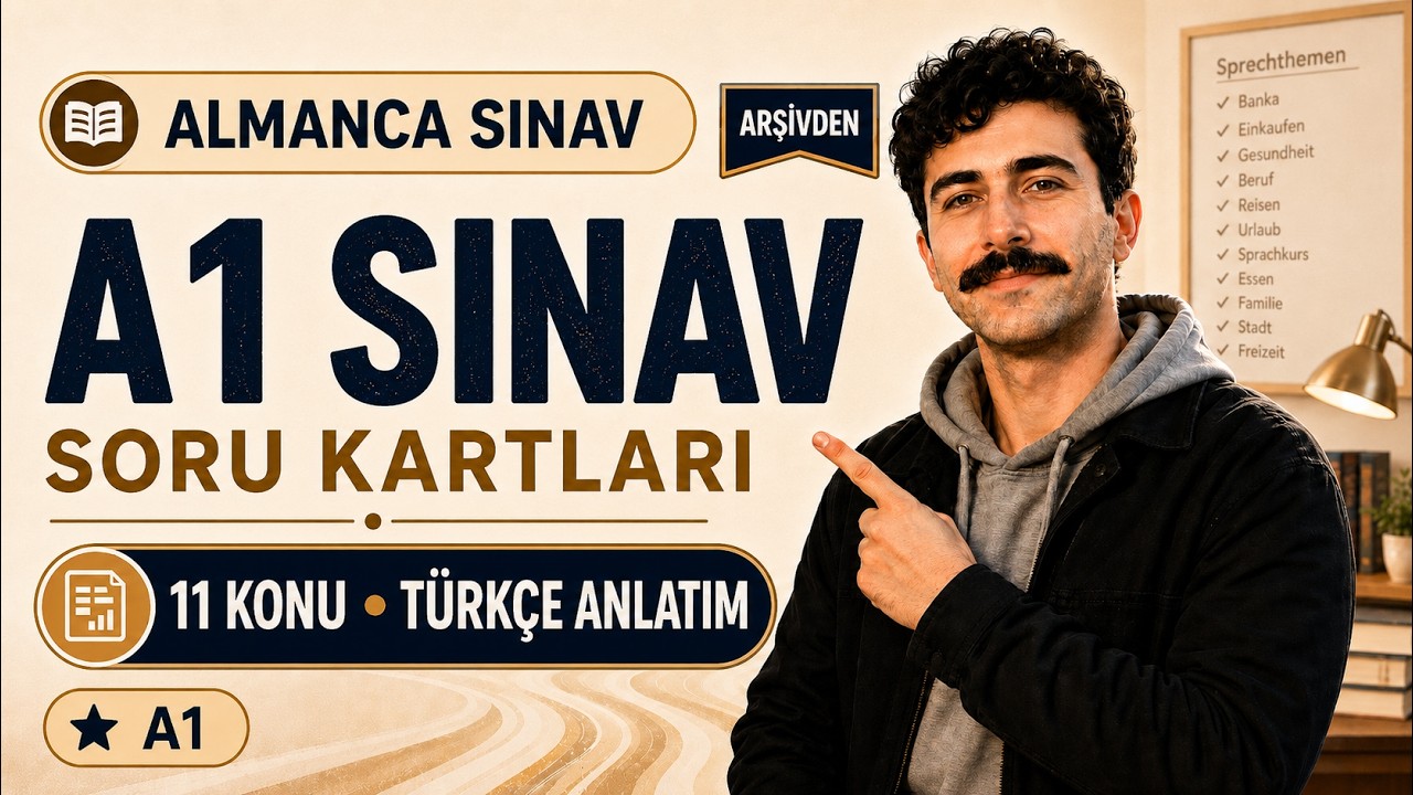 Almanca A1 Soru Kartları
