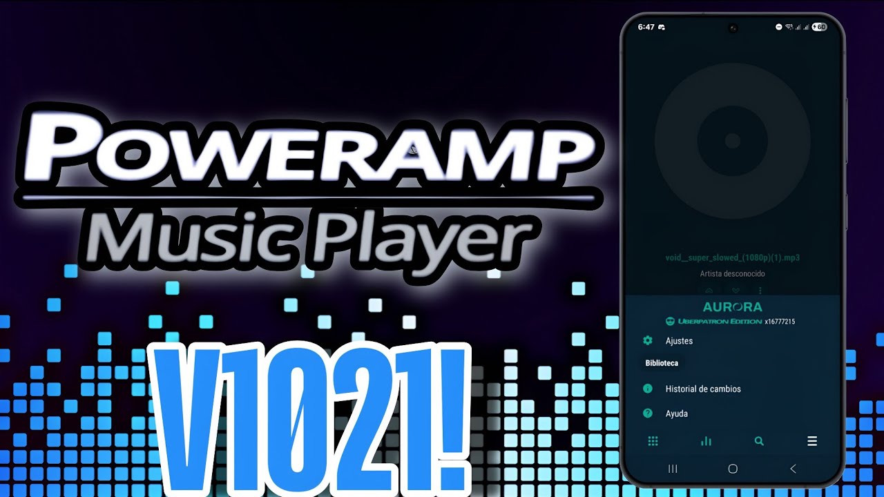 Poweramp Premium apk &uacute;ltima versi&oacute;n 1021! Activalo f&aacute;cil y r&aacute;pido!