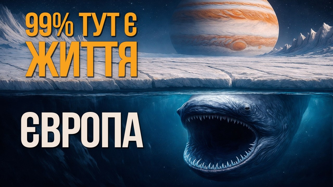Чому вчені впевнені: під кригою Європи є життя