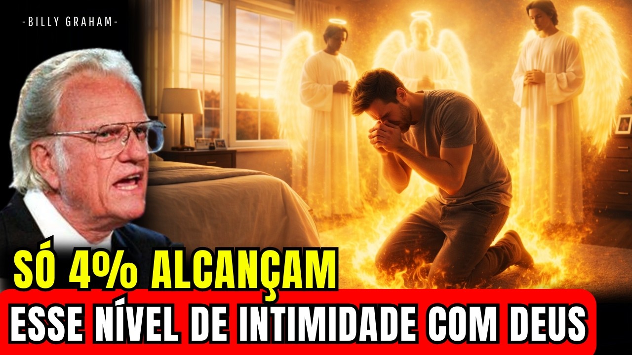7 NÍVEIS DE INTIMIDADE COM DEUS que 96% dos cristãos NUNCA ALCANÇAM nem O NÍVEL 3 | Billy Graham
