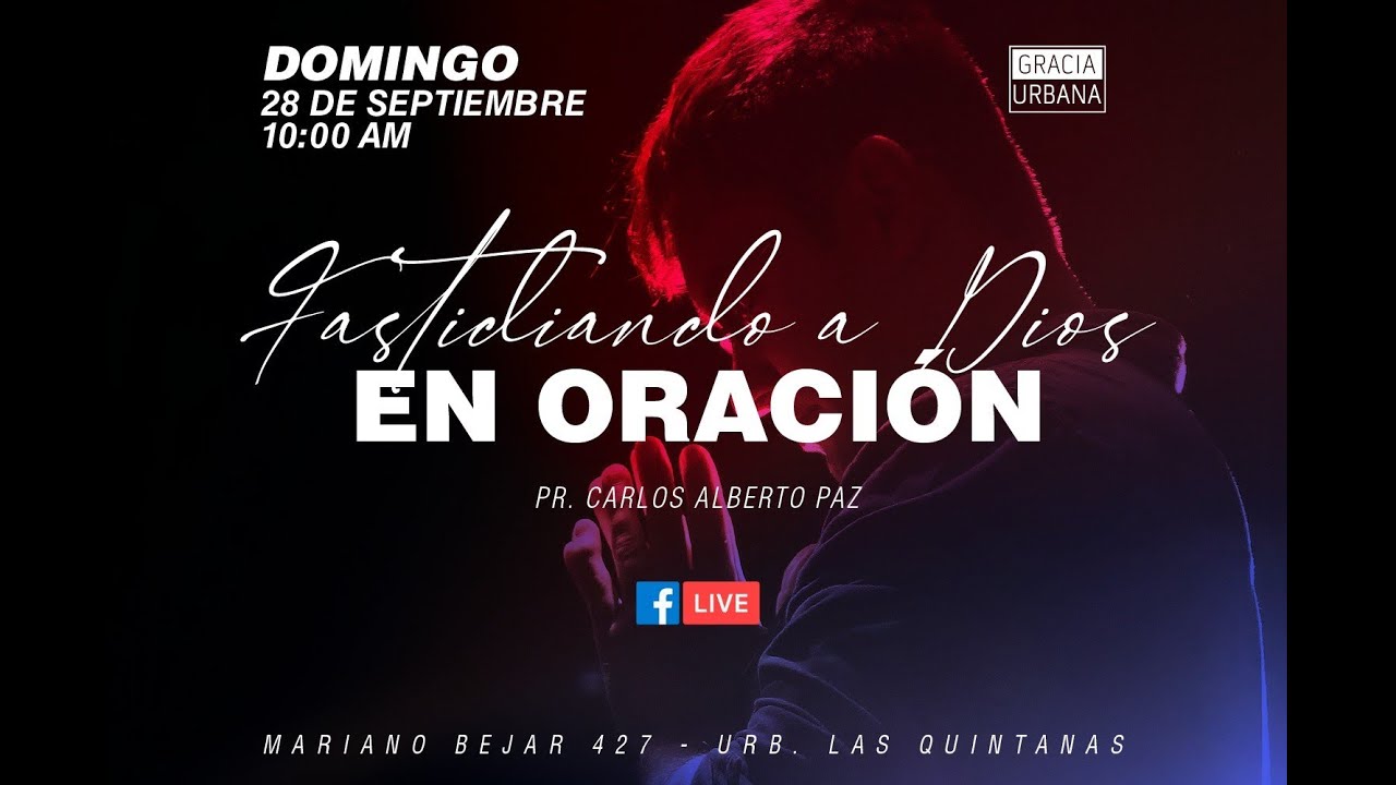 Insistiendo a dios en oraci&oacute;n - Pr. Carlos Alberto Paz