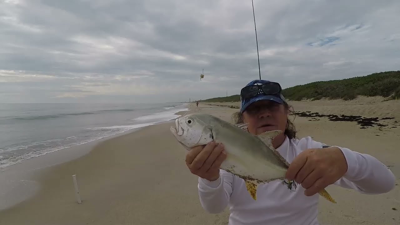 Просто хороший день.Пляжная рыбалка.Флорида.Beach fishing.