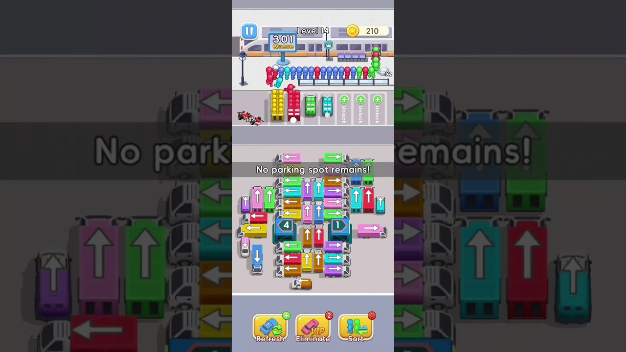 Car Jam Solver (Level 14)