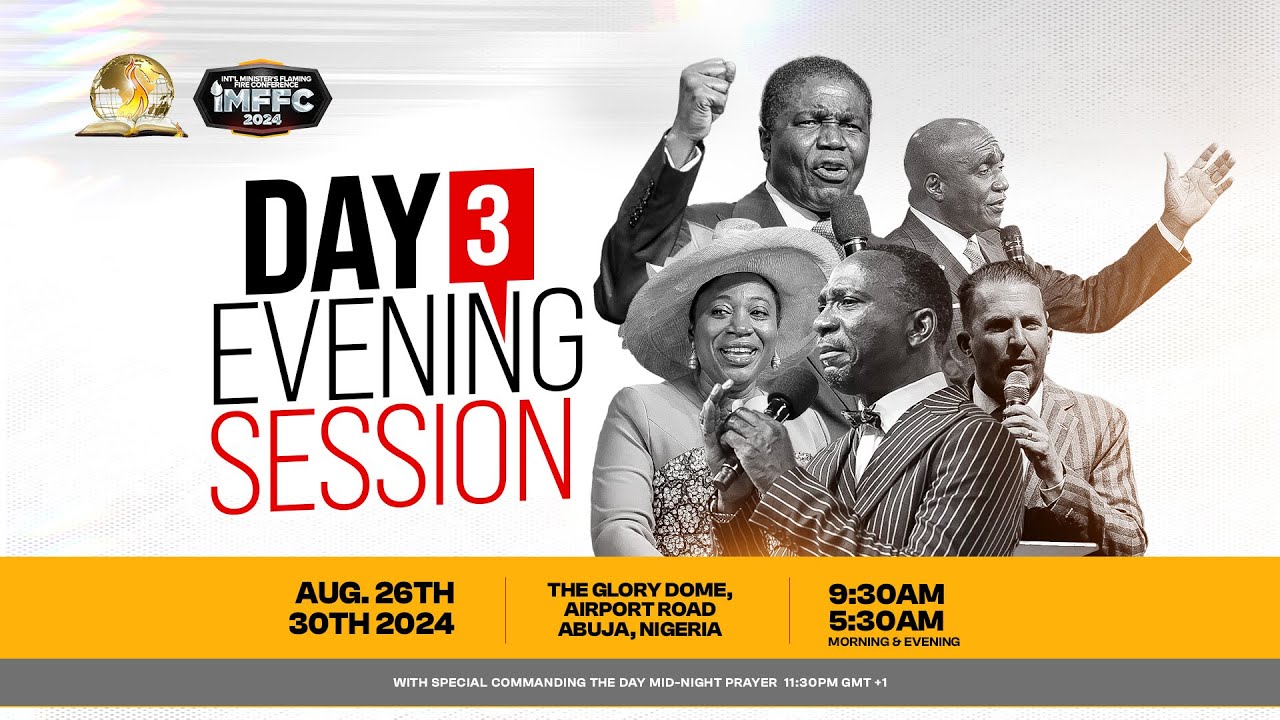#IMFFC 2024 | BE STRONG IN THE LORD | DIGC HQ, ABUJA | 29.08.2024 || WITH BISHOP DAVID ABIOYE