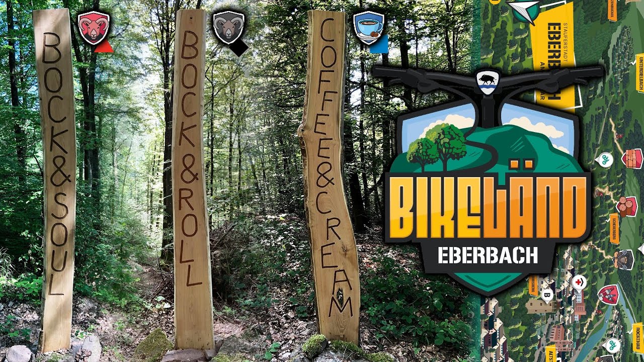 Let's Ride MTB - #Bikeländ Eberbach - Süden Teil 1 (Bock & Soul, Bock & Roll, Coffee & Cream)