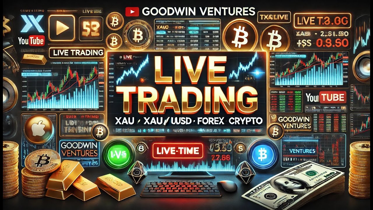 LIVE FOREX AND CRYPTO TRADING / GOODWIN VENTURES/ #goldtrading #forextrading #cryototrading #trading