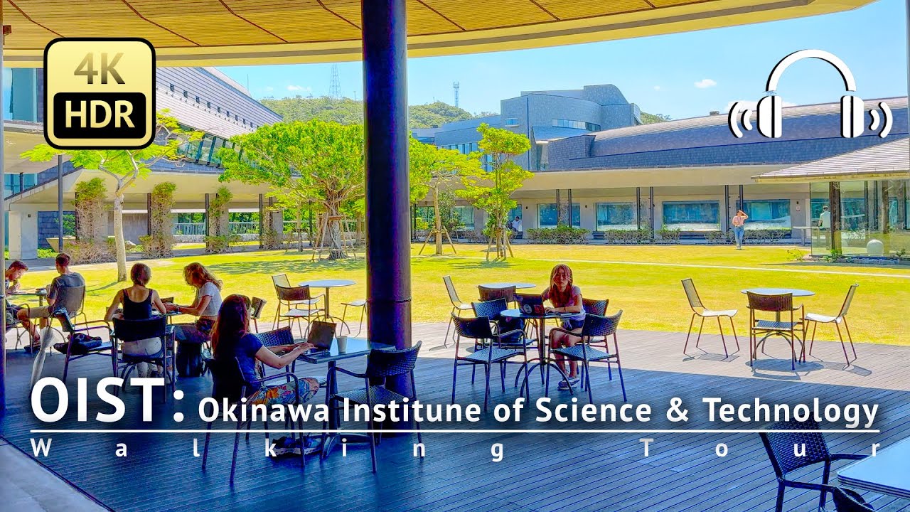 OIST Okinawa Institute of Science & Technology Campus Walking Tour - Okinawa Japan [4K/HDR/Binaural]