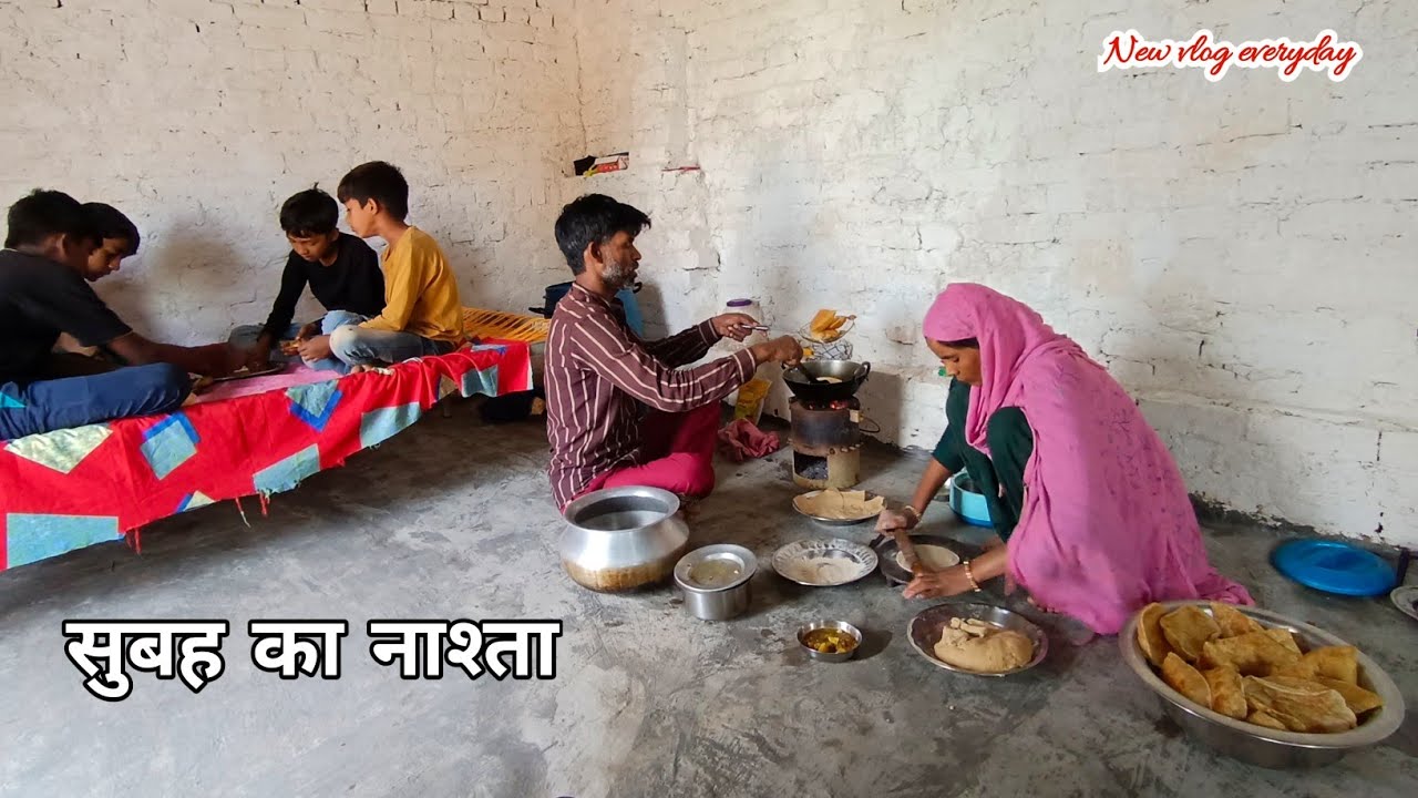 सबके लिए हमने आज बनाया || Morning Breakfast