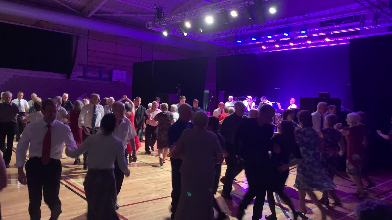 Ewan Galloway & his SDB @ The Clickimin Dance playing A Virginia Reel