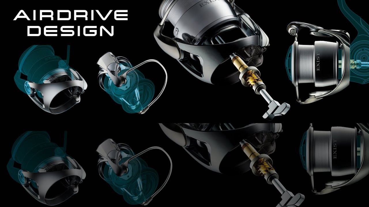 DAIWA: Das neue AIRDRIVE DESIGN im Detail erklärt | Spinnrollen