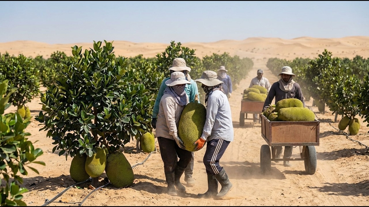 From Hot Sand to Sweet Treat: The Survival Journey of the Jackfruit Tree