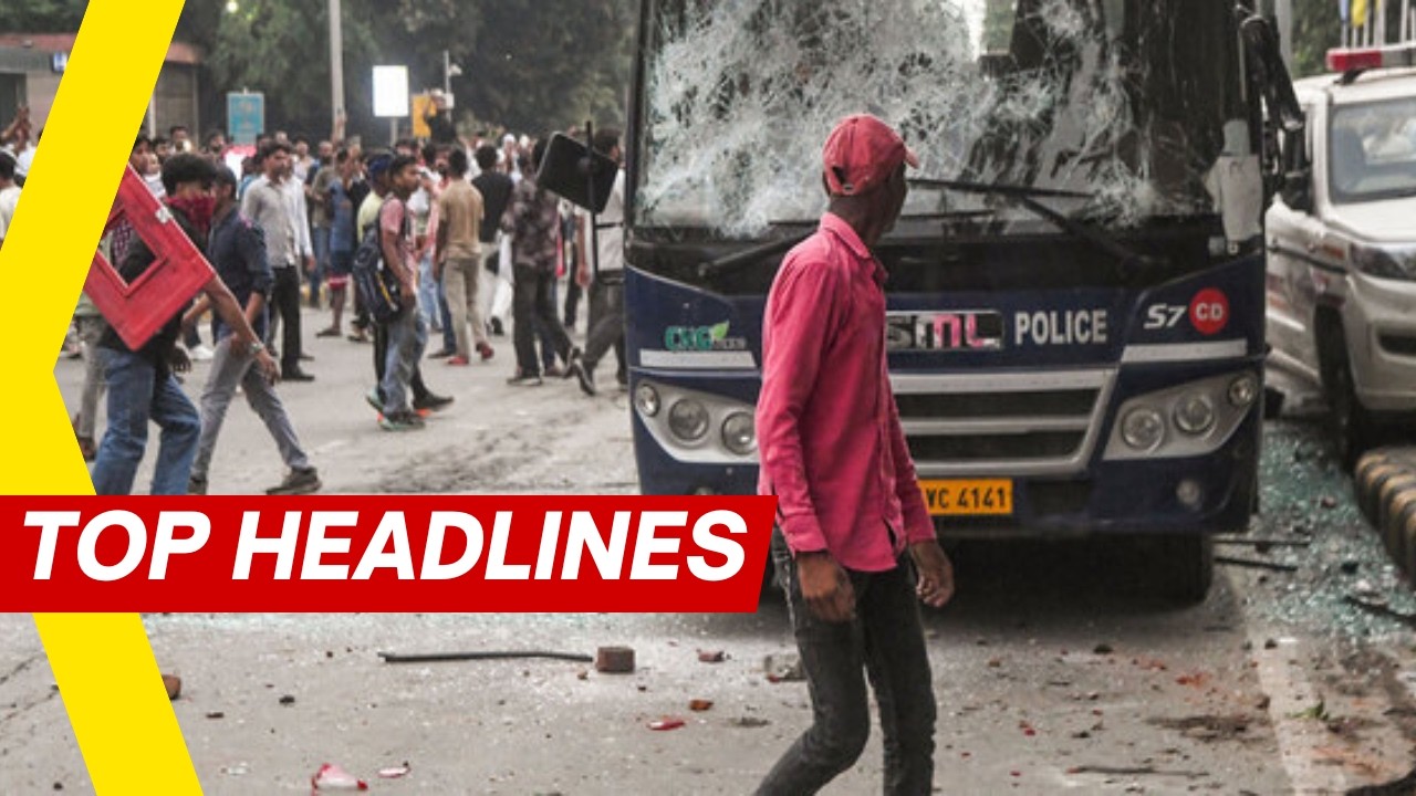 CJP Protest Clash: Delhi Police Files 5 FIRs, NewsX Accesses Exclusive CCTV Evidence