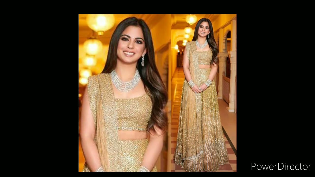 Isha ambani indian dreess collection //Isha ambani lehga suit looks #ishaambani