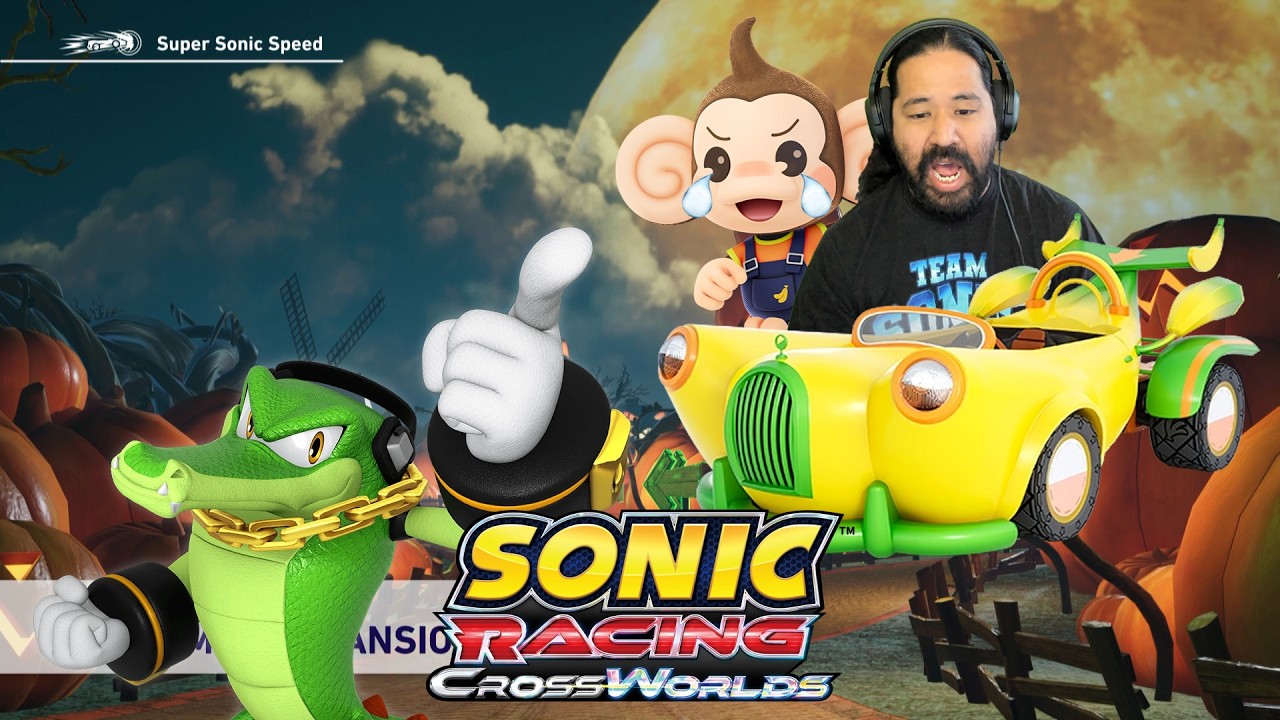 Sonic Racing Crossworlds: IM SORRY AIAI VECTOR'S JUST A HATER!!!!