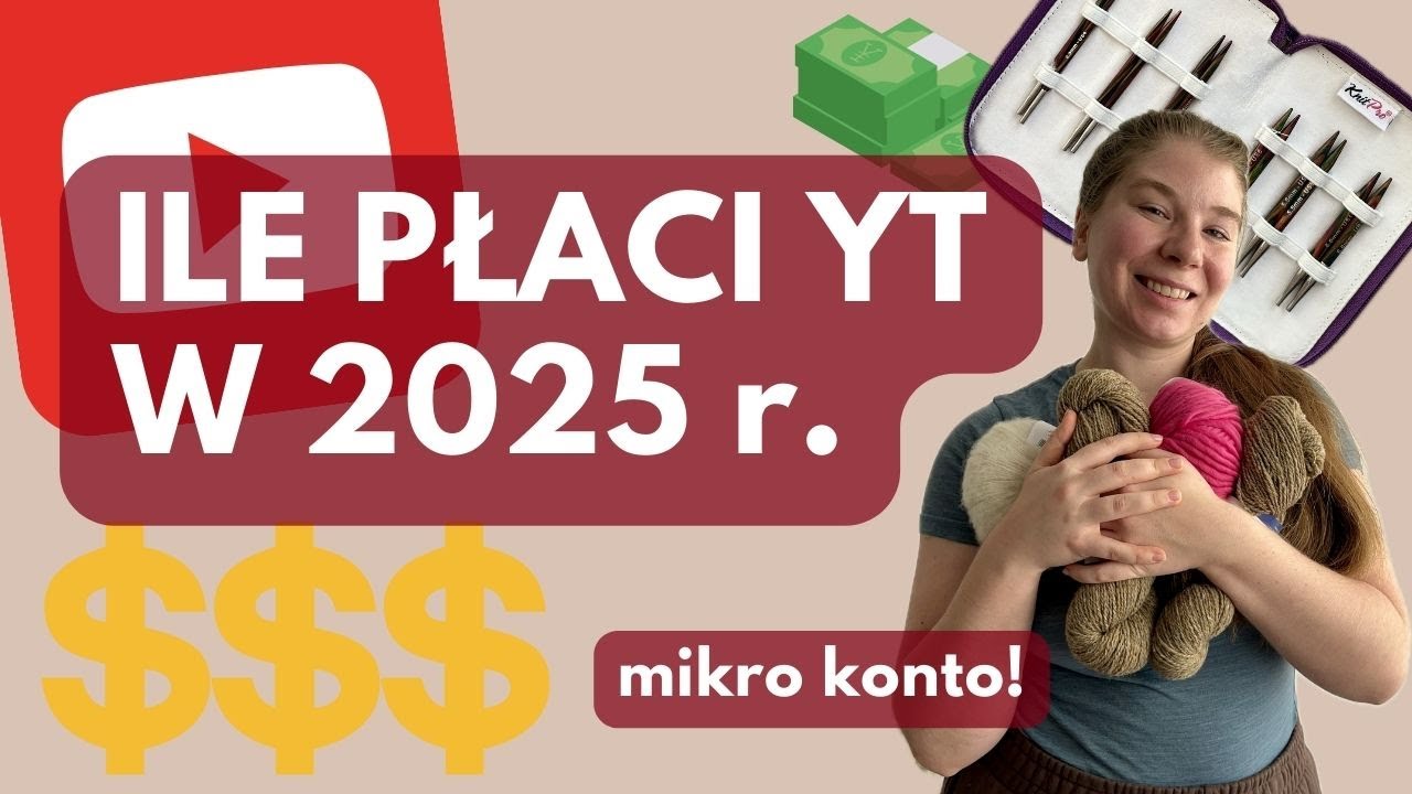 ILE zarabiam na YT jako mikro konto w 2025