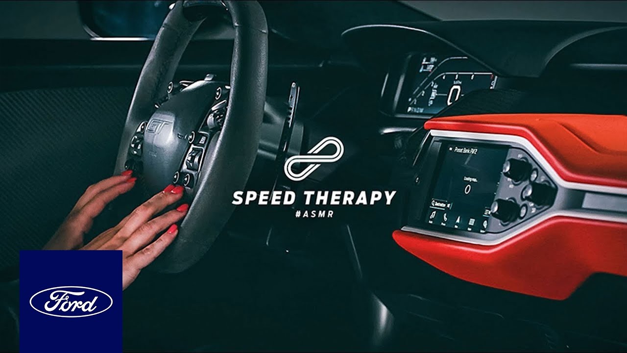 ASMR: Ford GT Interior Tapping | Speed Therapy | Ford