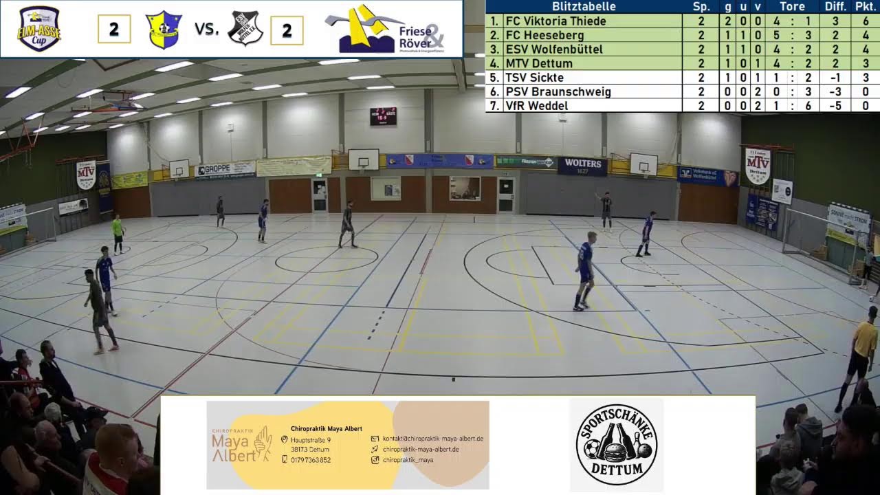 Friese & Röver Elm-Asse Cup 2026 - Spieltag 1