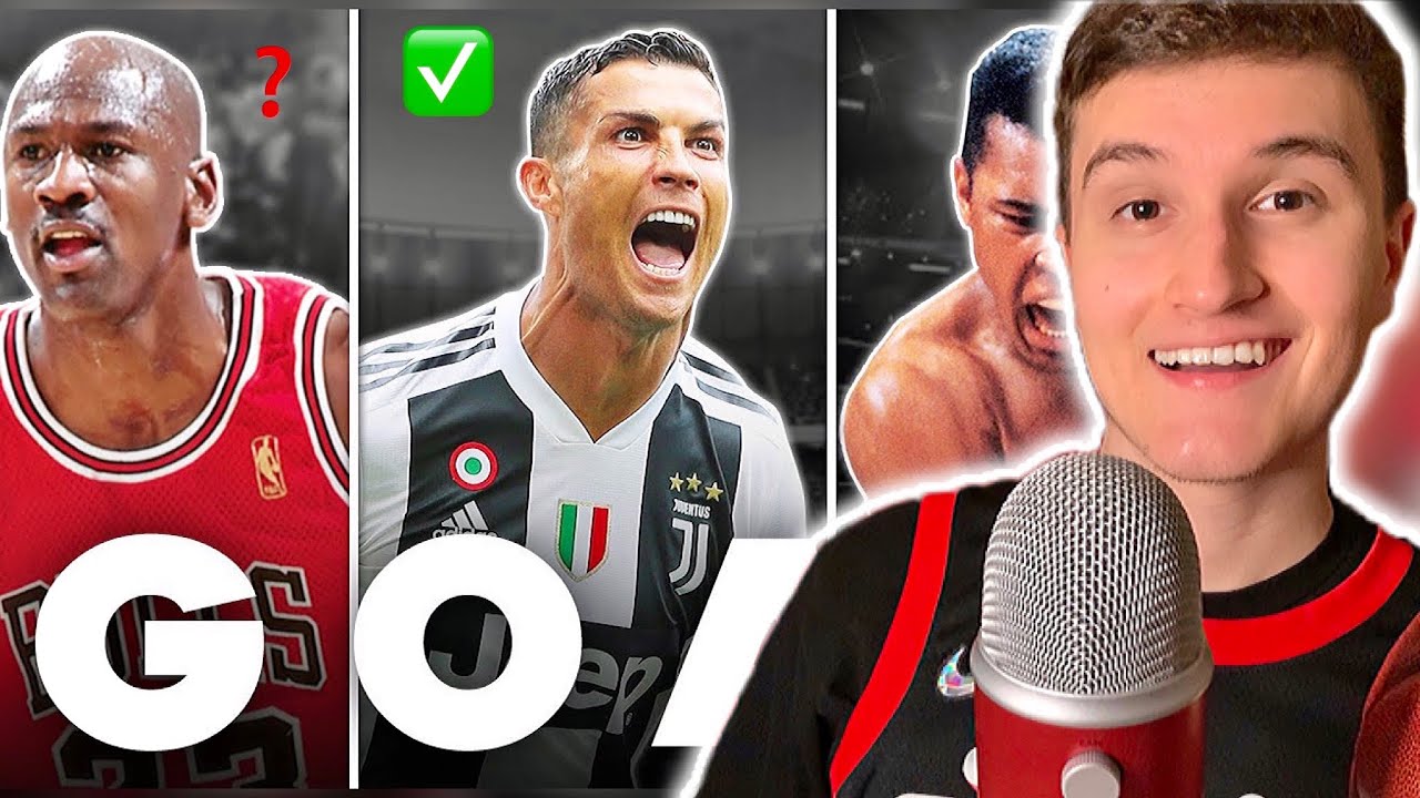 [ASMR] Who’s The GOAT For Every Major Sport? 🏀⚽️🏈