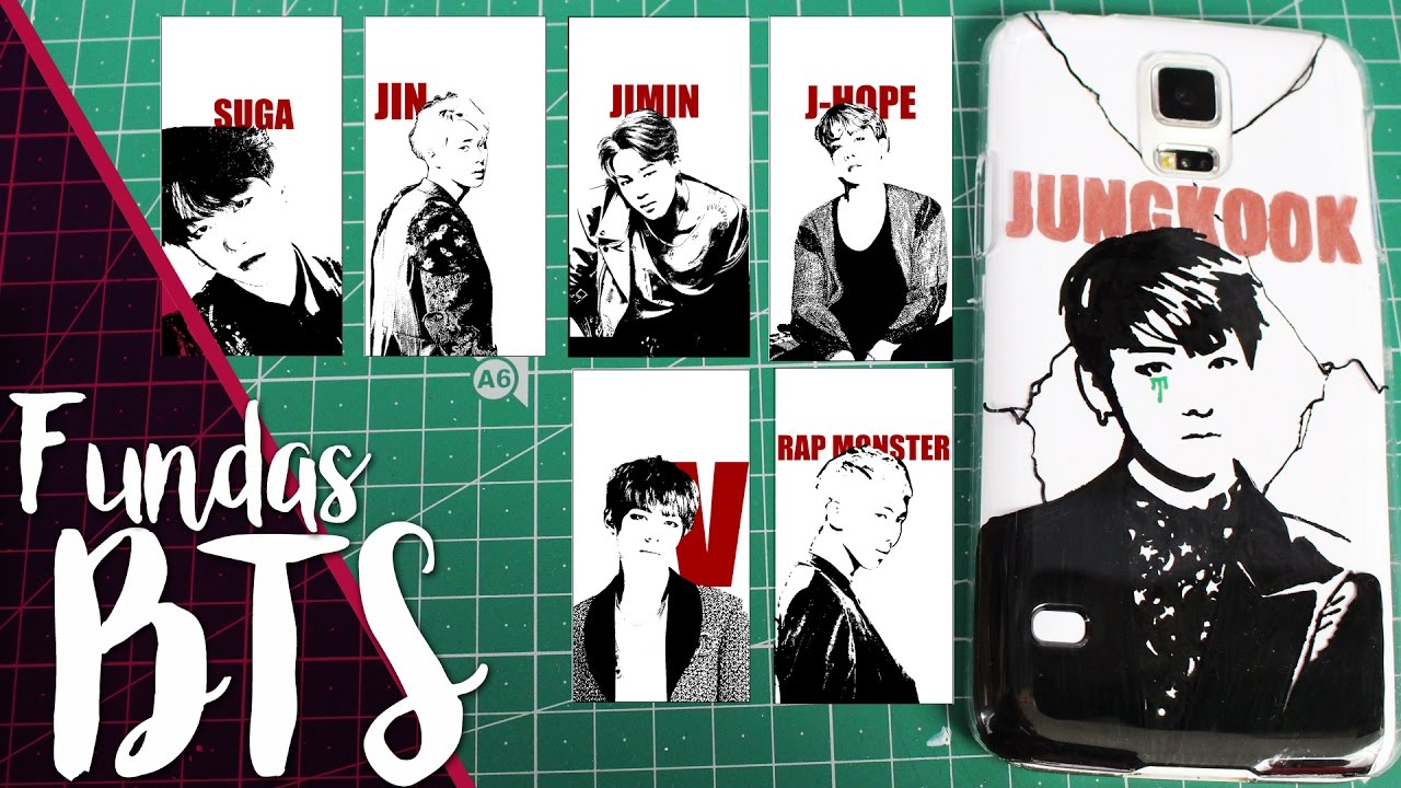 KPOP DIY: Fundas BTS - Blood Sweat & Tears |K-freak|