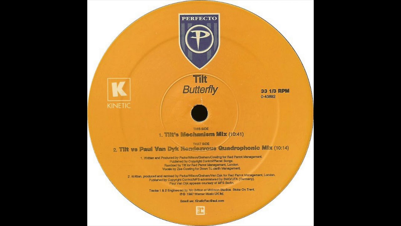 Tilt vs Paul Van Dyk - Rendezvous (Quadrophonic Mix) (1997)