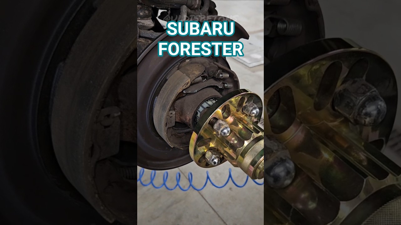 Снятие подшипника колеса. 